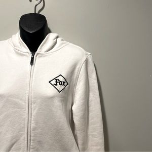 Fox Varsity Womens Full Zip Hoodie - Medium